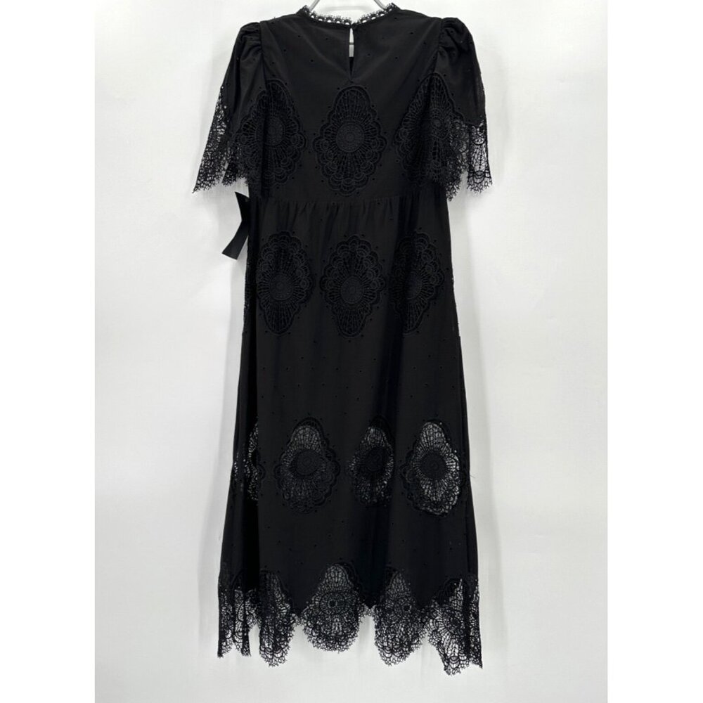 Tuckernuck Black Catalina Midi Dress sz XS NWT - Picture 5 of 7